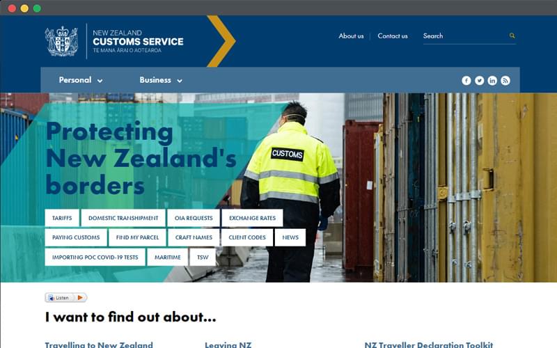 New Zealand Customs Service